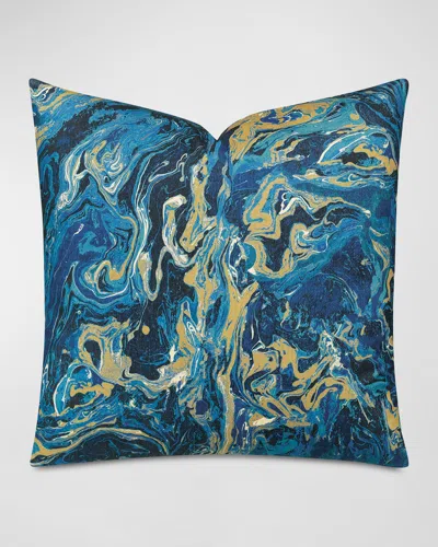 Eastern Accents Gosia Ocean Decorative Pillow In Blue