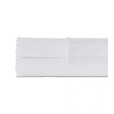 Eastern Accents Harper White 300 Thread Count 100% Cotton Sheet Set