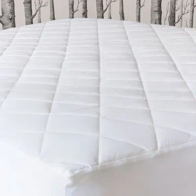 Eastern Accents Hartley Cotton Mattress Pad In White
