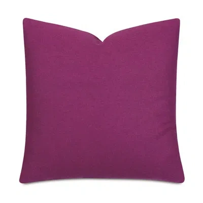 Eastern Accents Heathered Wool Square Pillow Cover & Insert In Pink
