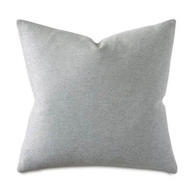 Eastern Accents Heathered Wool Textured Square Pillow Cover & Insert In Gray