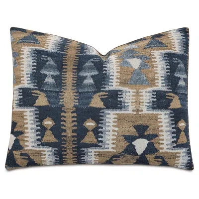 Eastern Accents Higgins Graphic Bed Sham & Insert In Blue;taupe