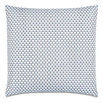 Eastern Accents High Tide Embroidered Decorative Pillow Cover & Insert In Blue;white