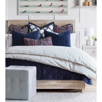 Eastern Accents Hugo Cotton Duvet Cover In Hugo Indigo