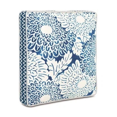Eastern Accents Indira Ink Boxed Throw Square Cotton Pillow Cover & Insert In Bliss Blend