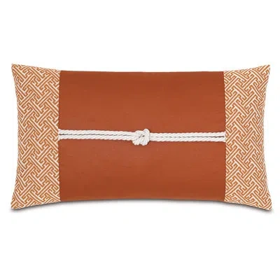 Eastern Accents Indira Mack Sunset Bolster Pillow Cover & Insert In Orange