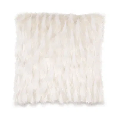 Eastern Accents Inés Jadis Snow Knife Edge Trhow Pillow Cover & Insert In Beige
