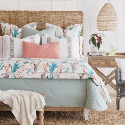 Eastern Accents Junonia Coverlet / Bedspread In Crescent Spa
