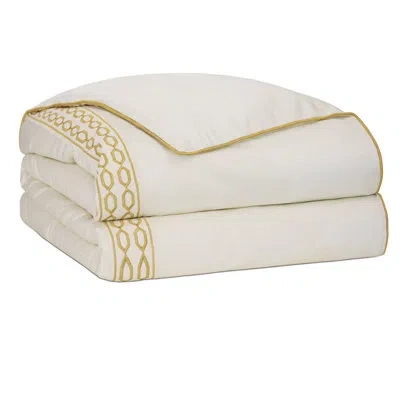 Eastern Accents Kipling White Microfiber Posh & Luxe Comforter