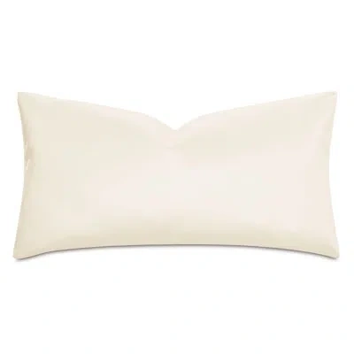 Eastern Accents Klein Vegan Leather Decorative Pillow Cover & Insert Rectangular In Shell