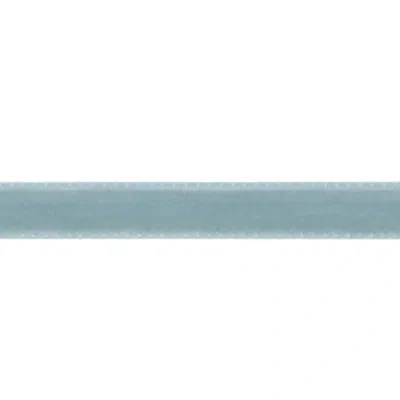 Eastern Accents Linea Ribbon Nuvola Fabric In Azure