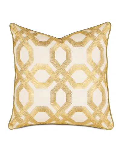 Eastern Accents Luxe Square Decorative Pillow In Multi