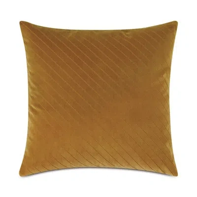 Eastern Accents Mackay Embossed Square Pillow Cover & Insert In Gold