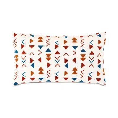 Eastern Accents Mackay Embroidered Decorative Rectangular Pillow Cover & Insert In Multicolor