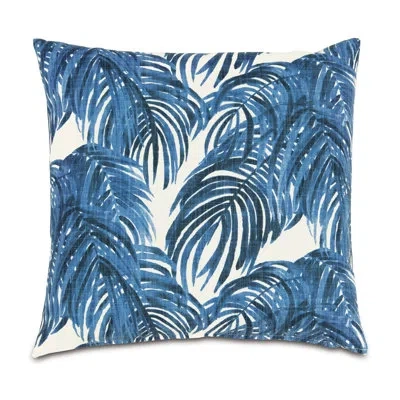 Eastern Accents Malia Cotton Throw Pillow Cover & Insert In Blue