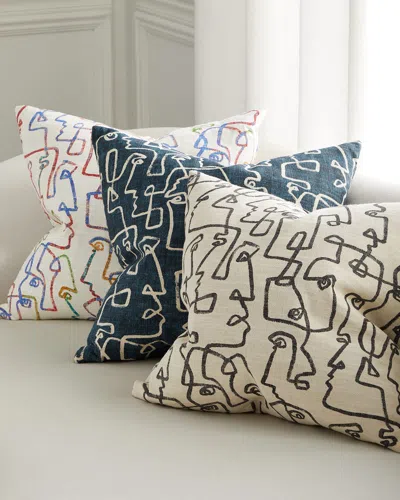 Eastern Accents Mannequin Decorative Pillow, 22" In Graphite