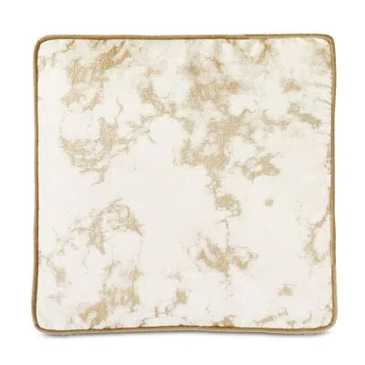 Eastern Accents Marceau Boxed Square Chenille Pillow Cover & Insert In Metallic