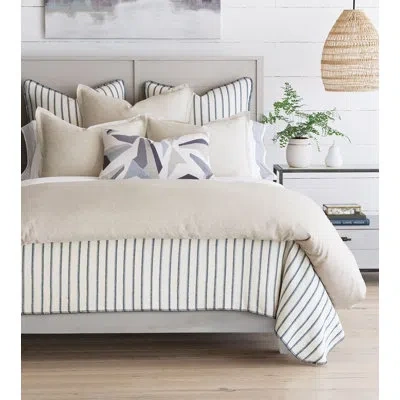 Eastern Accents Marco By Thom Filicia Single Coverlet In White,blue