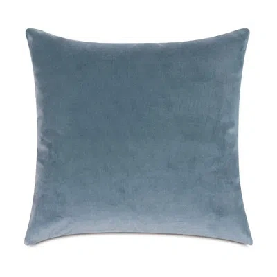 Eastern Accents Maude Square Polyester Blend Pillow Cover And Insert In Polyester,blue