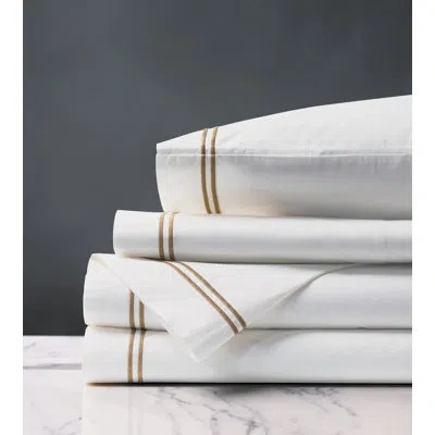 Eastern Accents Maya 200 Thread Count Egyptian Certified Cotton Percale Sheet Set