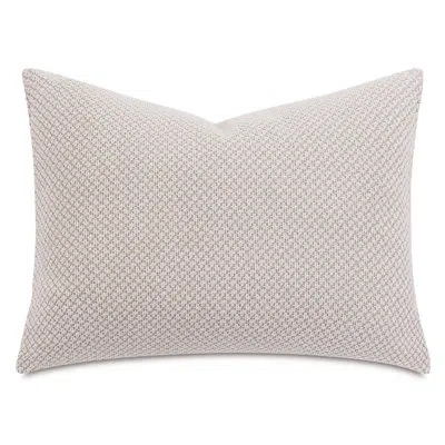 Eastern Accents Meadow Geometric 100% Cotton Sham In White