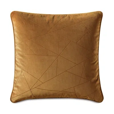 Eastern Accents Medara Lasercut Square Velvet Pillow Cover & Insert In Faux Down