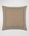 Eastern Accents Midori Euro Sham In Brown