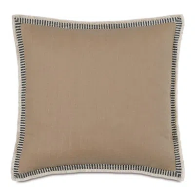 Eastern Accents Midori Linen Decorative Pillow In Tan
