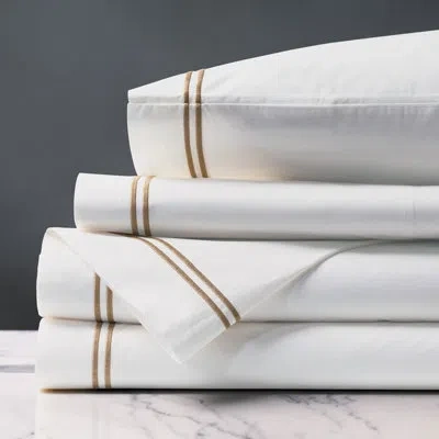 Eastern Accents Mistletoe Sheet Set In White;antique