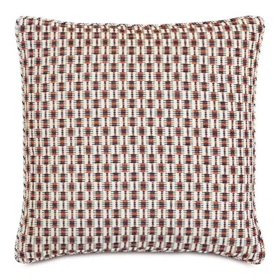Eastern Accents Moab Geometric Sham In Saxton Spice