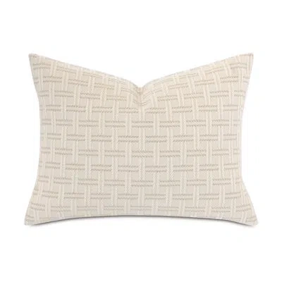 Eastern Accents Monterosa Cotton Geometric Sham In Ivory