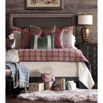 Eastern Accents Monterosa Ivory Checkered Cotton Coverlet In Monterosa Neutral