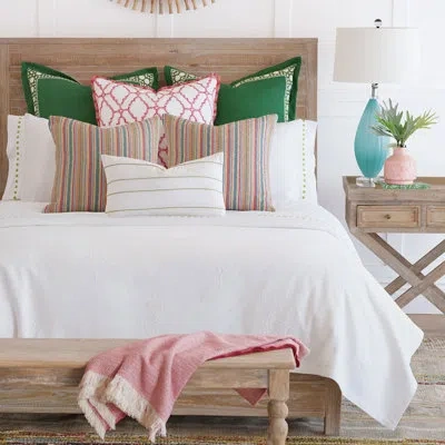 Eastern Accents Motu Reef Single Coverlet / Bedspread In White