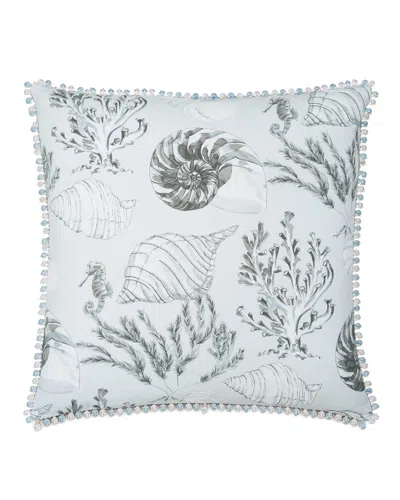 Eastern Accents Nerida Seashell Pillow In Multi