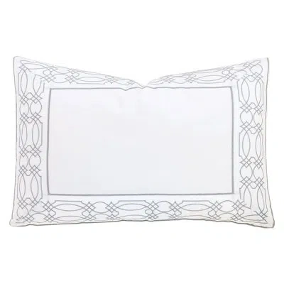 Eastern Accents Nicola Border Sham In Gray