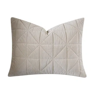 Eastern Accents Nova Blue/ivory Polyester Piece Sham