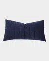 Eastern Accents Nova Quilted King Sham In Indigo