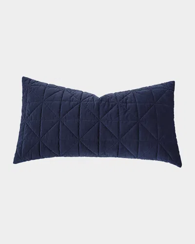 Eastern Accents Nova Quilted King Sham In Indigo