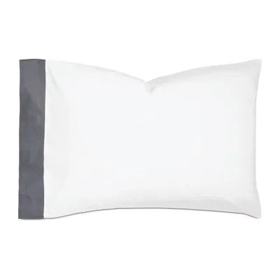 Eastern Accents Octavius 100% Cotton Pillowcase In Gray,white