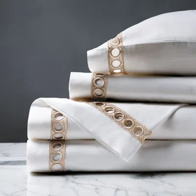 Eastern Accents Ophelia 300 Thread Count Egyptian Certified Cotton Sateen Sheet Set