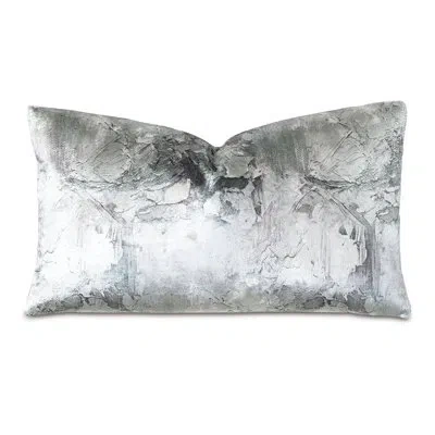 Eastern Accents Palace Rectangular Pillow Cover & Insert In Silver