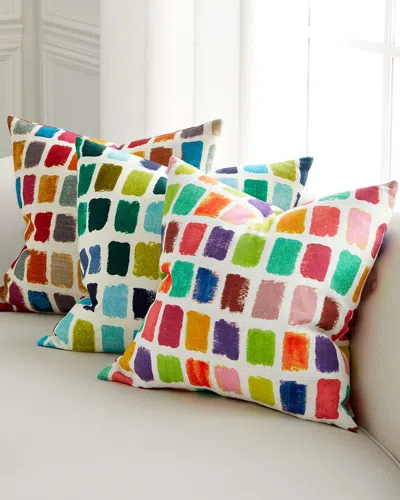 Eastern Accents Palette Decorative Pillow, 22" Square In Multi