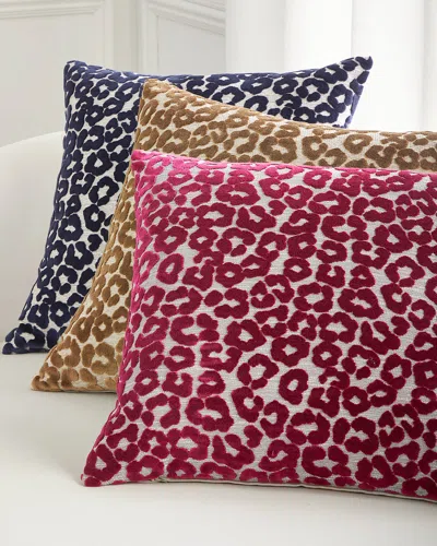 Eastern Accents Panthera Decorative Pillow In Admiral