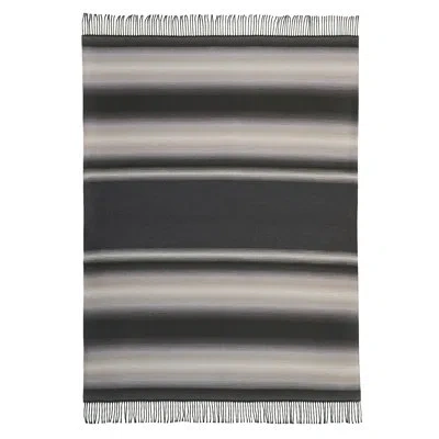 Eastern Accents Paola Wool Blanket In Black;gray