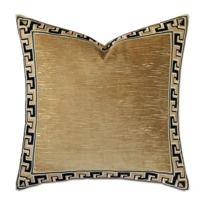 Eastern Accents Park Avenue By Barclay Butera Square Pillow Cover & Insert In Gold