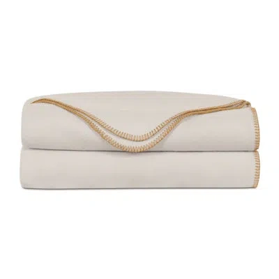 Eastern Accents Pattinson Cream 100% Cotton Coverlet In Cream,gray