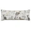 Eastern Accents Pets Buddy's Bash Textured Decorative Rectangular Pillow Cover & Insert In Brown;beige