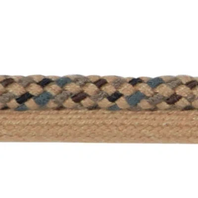 Eastern Accents Powell Twain Cord Fabric In Brown,gray,black