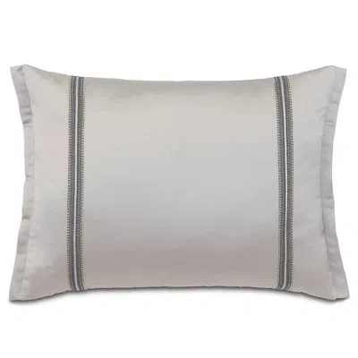 Eastern Accents Realynn Gray/ivory Polyester Piece Sham In Gray;ivory