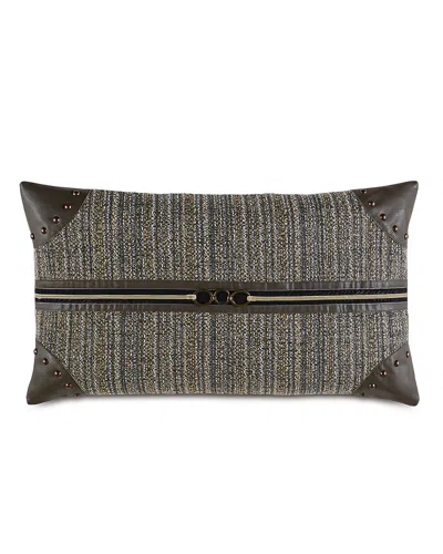 Eastern Accents Reign Bolster Pillow In Gray